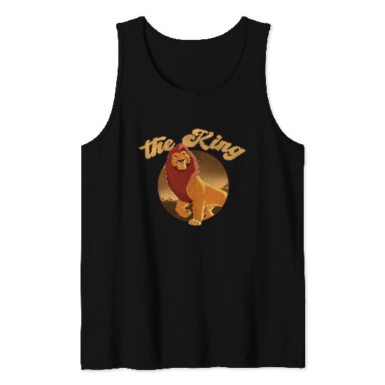 Disney The Lion King Mufasa The King Tank Tops