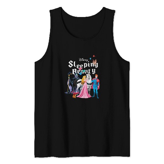 Disneys Sleeping Beauty Characters Tank Tops