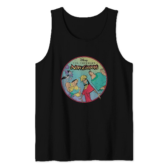Disneyss The Emperors New Groove Characters Tank Tops