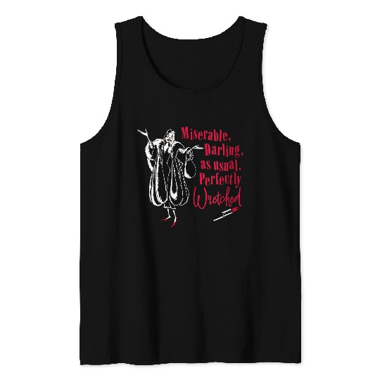 Disneyss 101 Dalmatians Miserable Perfectly Wretched Tank Tops