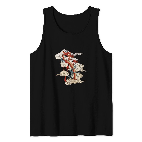 Disney Mushu Tank Tops