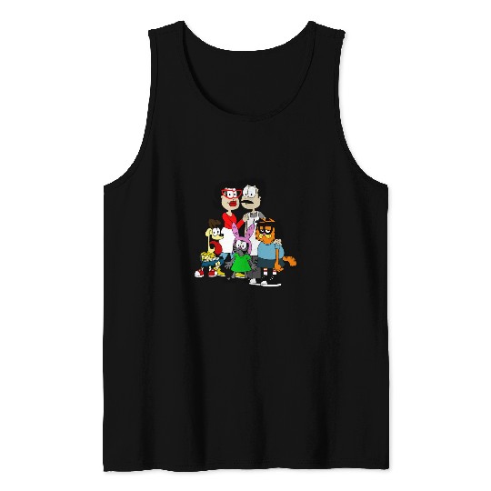 Garfield Bob's Burgers Tank Tops