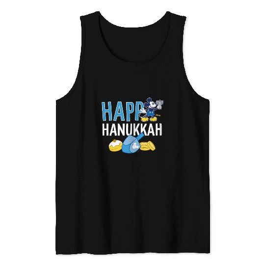 Disney  Mickey Happy Hanukkah Tank Tops