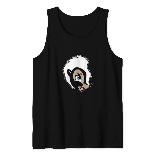 Disney Bambi Flower Big Face Tank Tops