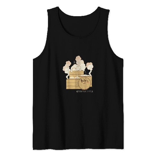 Disney Pixar Bao Weekend Feels  Dumpling Print Tank Tops