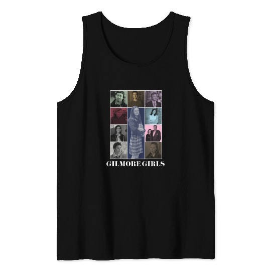 Gilmore Girls Eras Tour Poster (White Print) Tank Tops