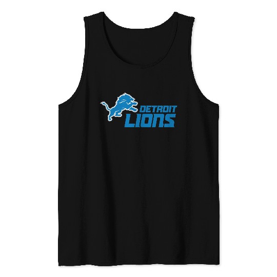 Detroit Lions Logo Tank Tops