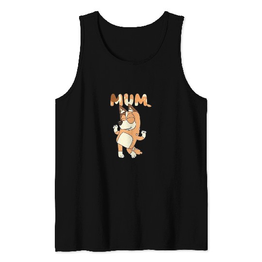 Blueys Chilli Mum Dancing Mom Tank Tops