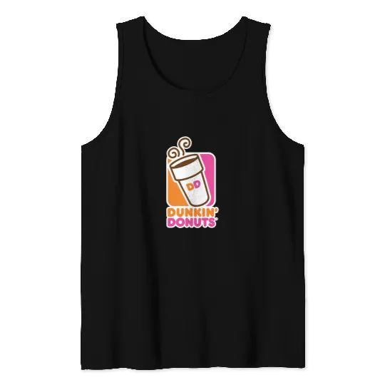Dunkin Donuts-Logo Tank Tops