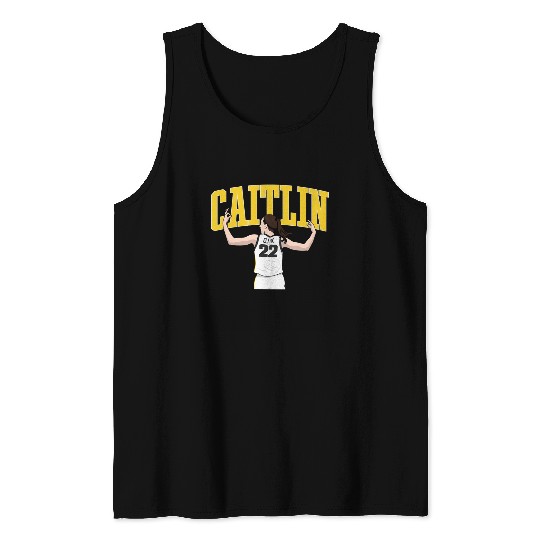 Caitlin Clark Clark 22 Tank Tops
