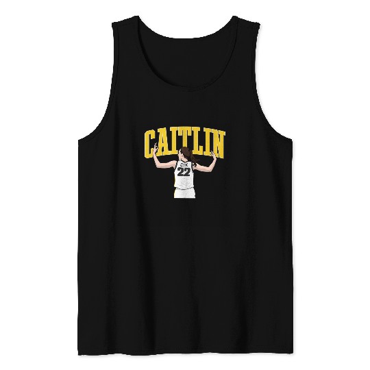 Caitlin Clark Clark 22 Tank Tops