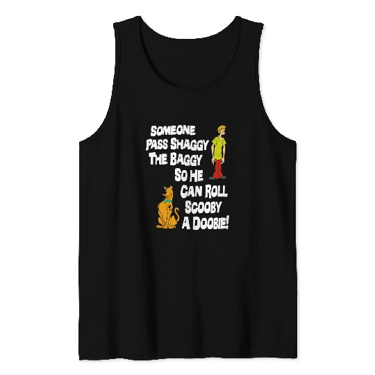 New Scooby Doo Pass Shaggy The Baggy Tank Tops