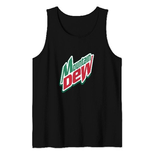 Mountain Dews Logo Tank Tops