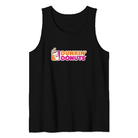 Dunkin Donuts-Logo Tank Tops