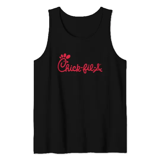 Chick fil-A Logo Tank Tops