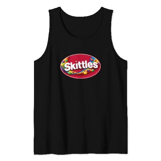 Skittles Logo Tank Tops