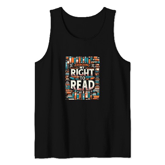 Book Lover Read Banned Books Book Readers Tank Tops