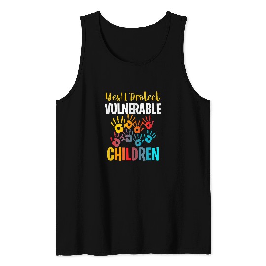 School Social Worker Appreciation Work Social Volunteers Tank Tops