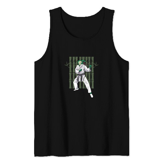 Snake Lover Reptiles Cobra Gift Serpent Kung Fu Karate Tank Tops