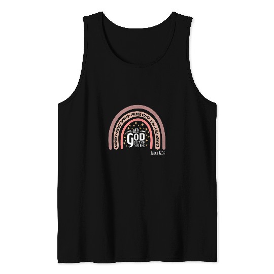Way Maker Miracle Worker Promise Keeper Light God Tank Tops