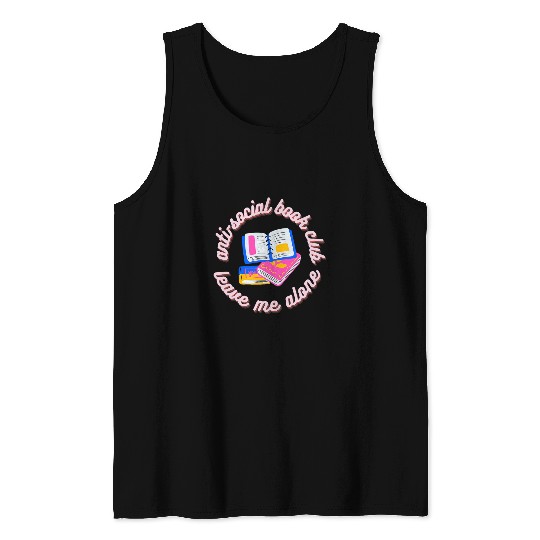 antissocial Book Club Tank Tops