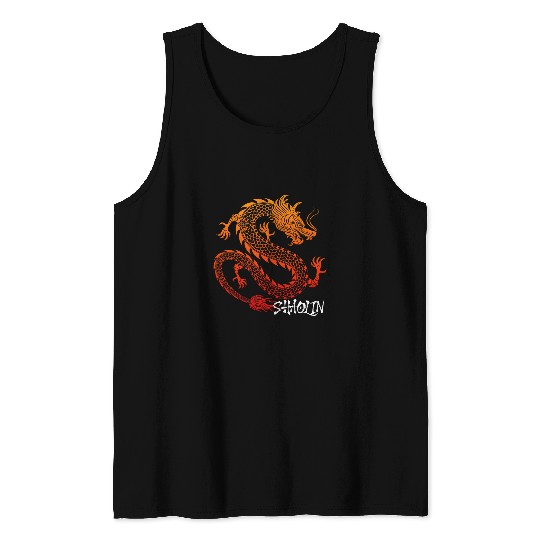 Shaolin Martial Arts Chinese Martial Arts Kung Fu 1 Tank Tops