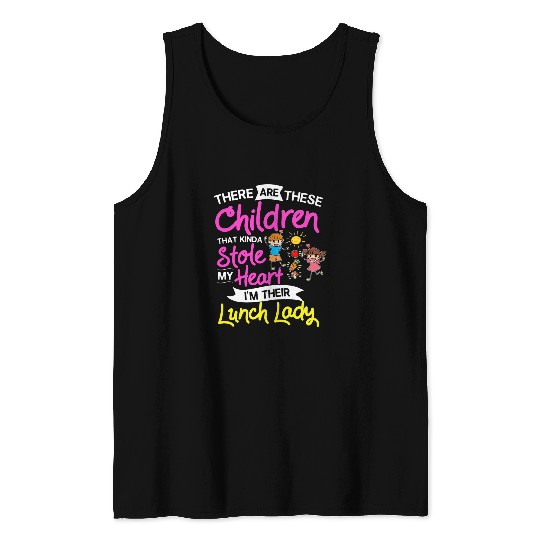 Womens Lunch Lady School Cafeteria Worker 1 Tank Tops