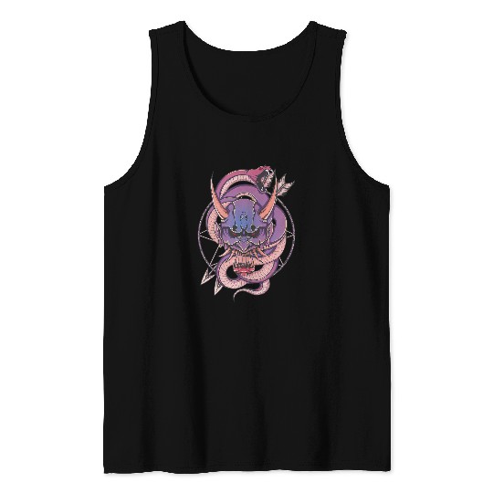 Ancient Japanese Samurai Bushido Katana Ronin Asian Warrior1 68 Tank Tops