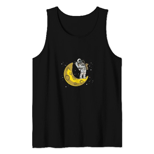 Astronauts Saxophone Player Pug Jazz Band Music And Astronaut Lovers Tank Tops