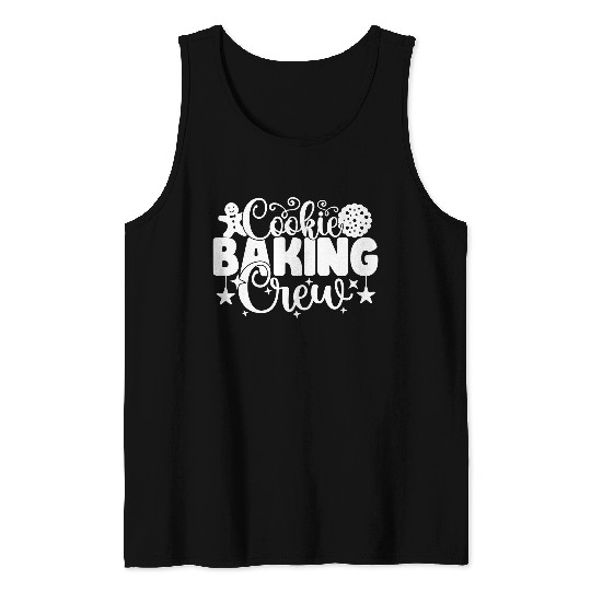 Family Matching Christmas Family Vacation Cookie Baking Crew 447 Tank Tops