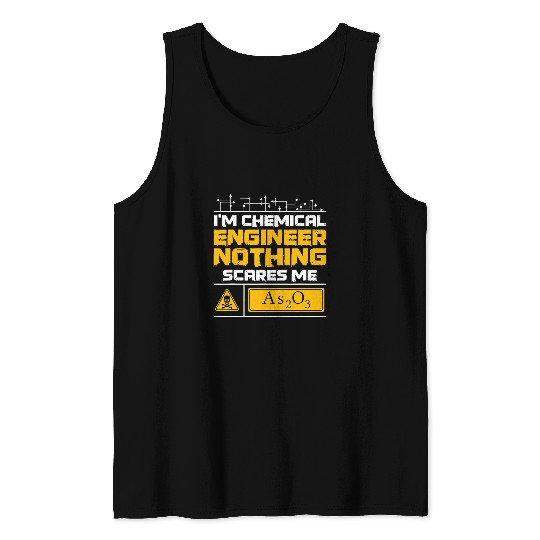 Chemist Job Funny Engineering chemicals Engineer Laboratory Lab Chemistry 1 Tank Tops