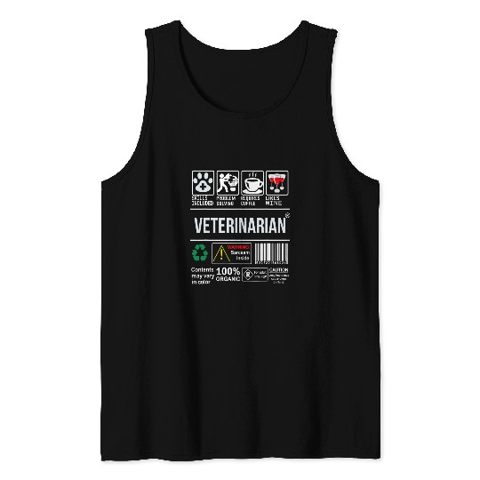 Veterinarian Skills Included Problem Solving Tank Tops