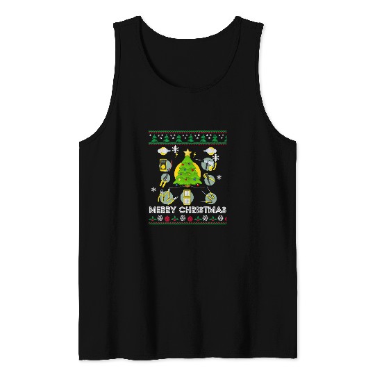 Electrical Christmas Sweater for Women Men Electrician Tank Tops