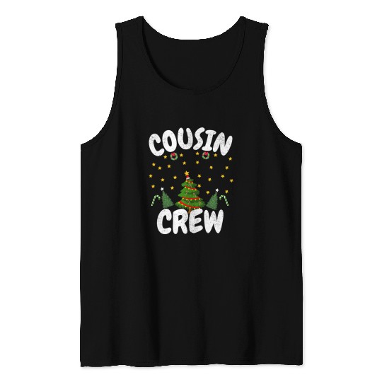 Christmas Cousin Crew for Cousins Family 338 Tank Tops