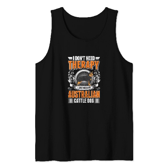 Australian Cattle Dog Therapy 186 Tank Tops