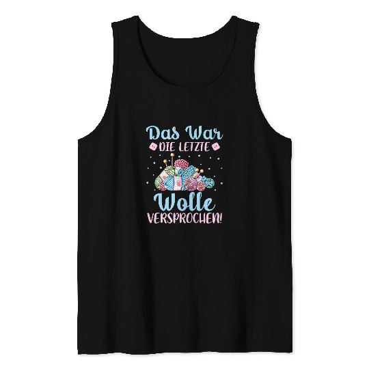 Knitting Yarn Womensting Wool Crochet Tank Tops