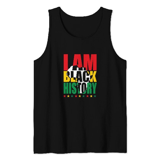 I Am Black History African American Black History Month 2023 2 Tank Tops
