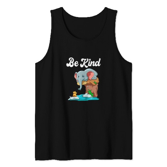 Kindness and Kind for a men women and kids Tank Tops