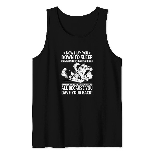 Jiu Jitsu BJJ Funny Martial Art Jiu Jitsu Tank Tops
