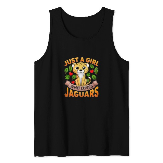 jaguarss Gift Funny jaguarss Animal Lover Just A Girl Who Loves jaguarss 385 Tank Tops