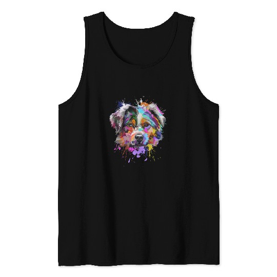 Australian Shepherd Gifts for Dog Lovers Tank Tops