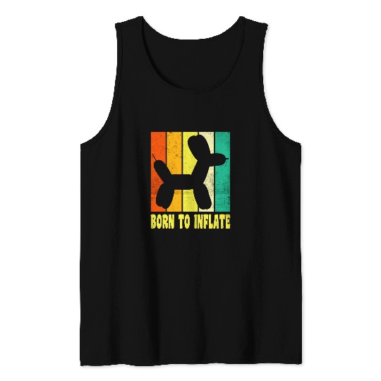 Balloon Sculpture Balloon Twister vintages Balloon Artist Tank Tops