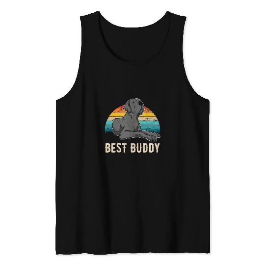 Dog Great Dane German Mastiff Great Dane Sunset 29 Tank Tops