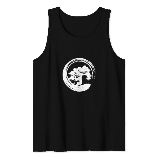 Bonsai Tree Funny Japanese Gardening Lover Gardener 2 Tank Tops