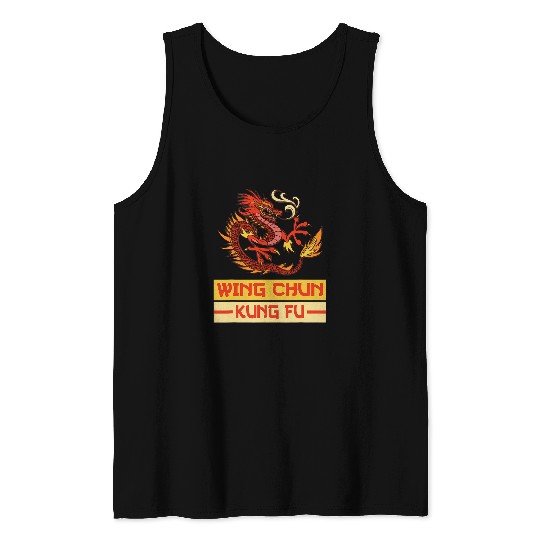 Wing Chun Kung Fu Tank Tops
