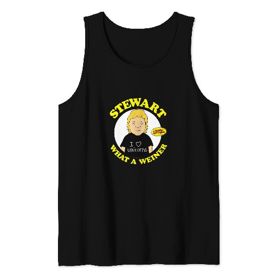 Beavis and ButtHead Stewart Portrait Tank Tops