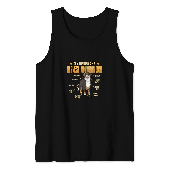 Bernese Mountain Dog 4 Tank Tops