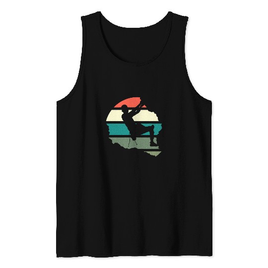 Climbing Climber Rockclimbing Holidays Climb Tank Tops