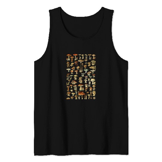 Mushroom Gift Ultimate Guide To Mushrooms Fungi Foraging Mycology Vintage Tank Tops