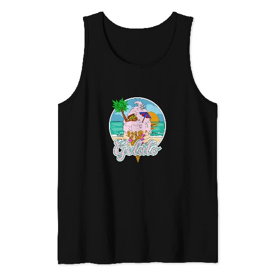 Gelato Graphic Strain Artwork Tank Tops